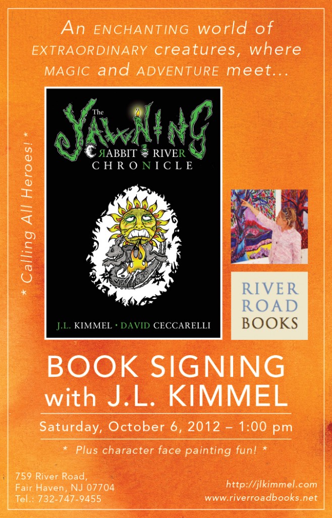 The Yawning Rabbit River Chronicle Book Signing